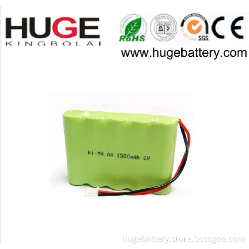 AA Ni-MH Battery Pack 3000 - 4500 mAh with 5-10c Discharge Rate